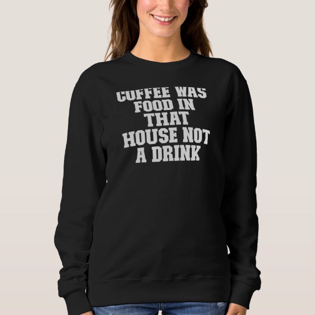 Teekaffee 2022 Retro Latte Quote Mama Sweatshirt (Vorderseite)
