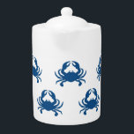 Teekanne der blauen Krabbe<br><div class="desc">Teekanne der blauen Krabbe</div>