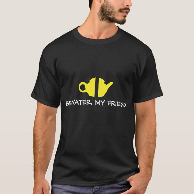 Teekanne ist Wasser-T - Shirt (Vorderseite)