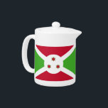 Teekanne mit der Flagge Burundis<br><div class="desc">Fügen Sie Ihrer Teezeit eine Touch Burundier Stolz hinzu mit unserem exklusiven Teekessel mit der Flagge Burundis! Dieser Teekessel ist mit viel Liebe zum Detail gestaltet und ist mehr als nur eine funktionale Küche; er ist eine Feier von Burundis Erbe und kulturellem Stolz. Das lebendige Design zeigt die berühmte burundische...</div>