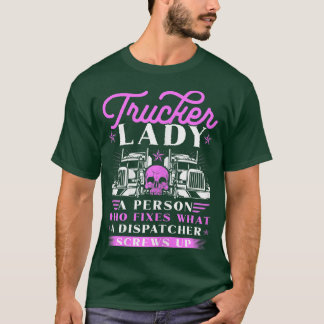 Teekraftfahrerdefinition für Frauen, Wom T-Shirt