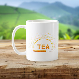 Teeliebhaber Guten Morgen Rote Tasse