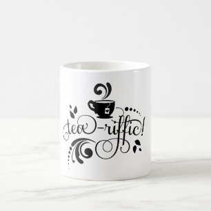 Teeliebhaber, Teetrinker, Teetasse, Typografie  Kaffeetasse