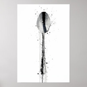 Teelöffel Poster