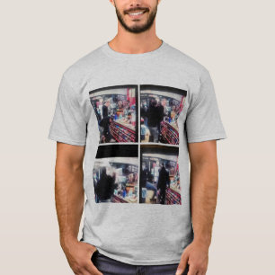 Teemaschine, Drehung-Tee, lustiger T - Shirt