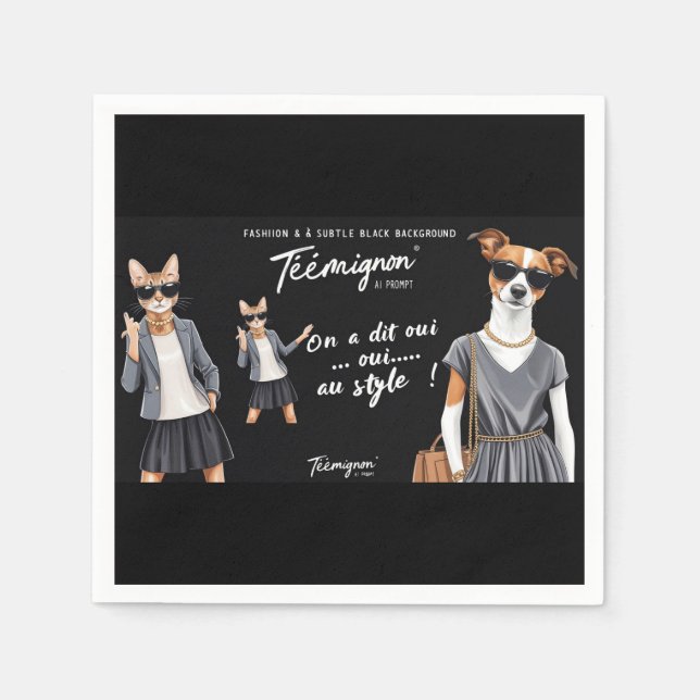 TEEMIGINON SERVIETTE (Vorderseite)