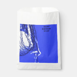 Teen Bold Blue Net & Volleyball Sports Geschenktütchen