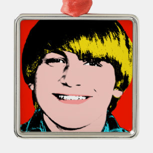 Teen Boy Custom Pop Art Keepake Ornament