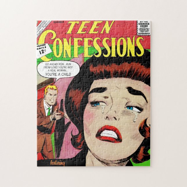 Teen Confessions Nr.20 Puzzle (Vertikal)