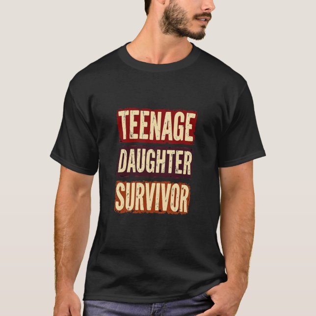 Teen Daughter Survivor Kinderkleidung T-Shirt (Vorderseite)