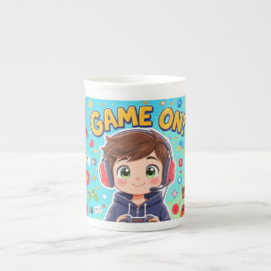Teen-Gamer-Kaffeetasse – Geschenk für Videospielsp Prozellantasse
