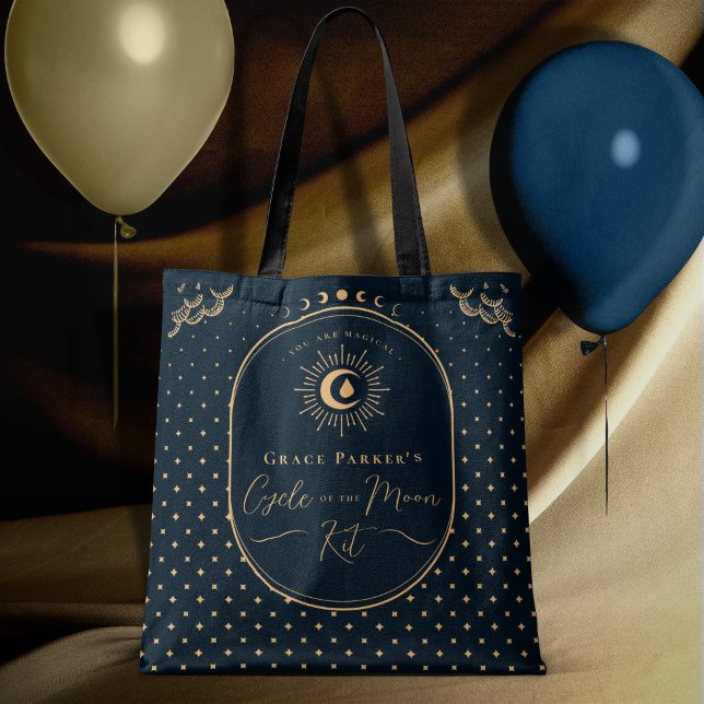 Teen Girl Celestial Blue First Moon Period Kit (In Situ)