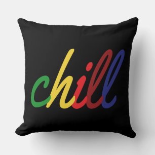 Teen Girl Chill Retro Colors Kissen