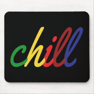 Teen Girl Chill Retro Colors Mousepad