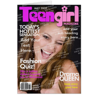 Teen Girl Personalisiert Magazine Cover