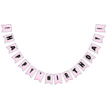 Teen Girl Pink Punk Letter Kindergeburtstag