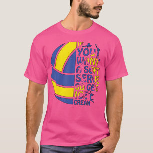 Teen Girls Volleyball Shirts Funny, wenn Sie A S
