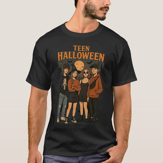 Teen Halloween Night Men-T - Shirt (Vorderseite)