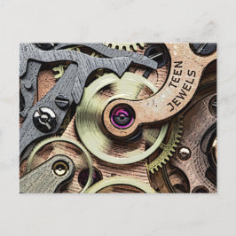 Teen Jewels Steam-Punk Postkarte