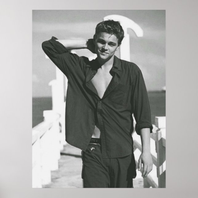 Teen Leonardo Di Caprio Poster (Vorne)
