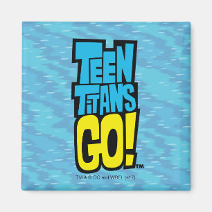 Teen Titanen los!   Logo Magnet