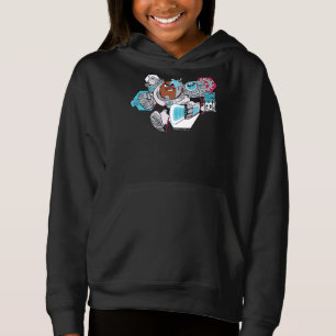 Teen Titans Go!   Arsenal-Grafik von Cyborg Hoodie