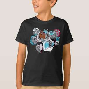 Teen Titans Go! Arsenal-Grafik von Cyborg T-Shirt
