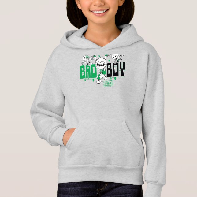 Teen Titans Go! | "Bad Boy" Robin, Cyborg, & BB Hoodie (Vorderseite)
