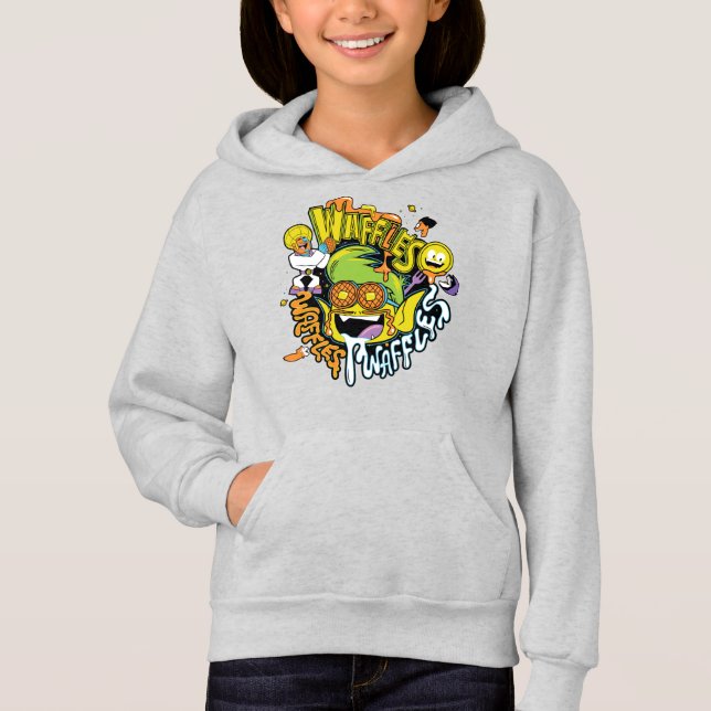 Teen Titans Go! | Beast Boy Waffels Hoodie (Vorderseite)