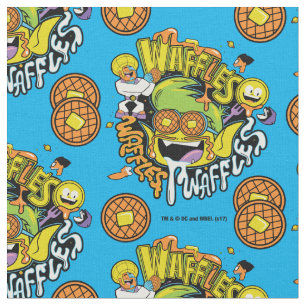 Teen Titans Go! Beast Boy Waffels Stoff