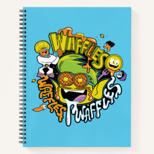 Teen Titans Go! Beast Boy Waffles Notizbuch