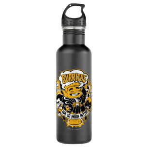 Teen Titans Go!   Bestie Boy "Burritos are better" Edelstahlflasche