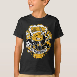 Teen Titans Go!   Bestie Boy "Burritos are better" T-Shirt