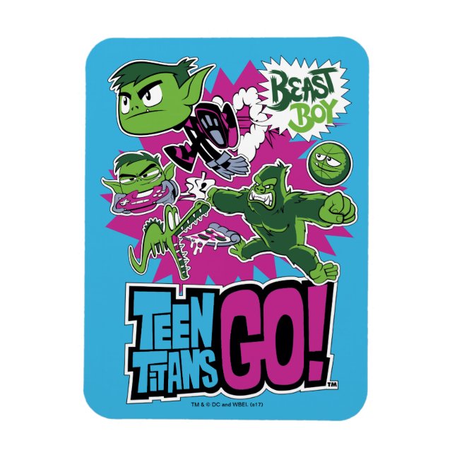 Teen Titans Go! | Bestie Boy Shapeshifts Magnet (Vertikal)
