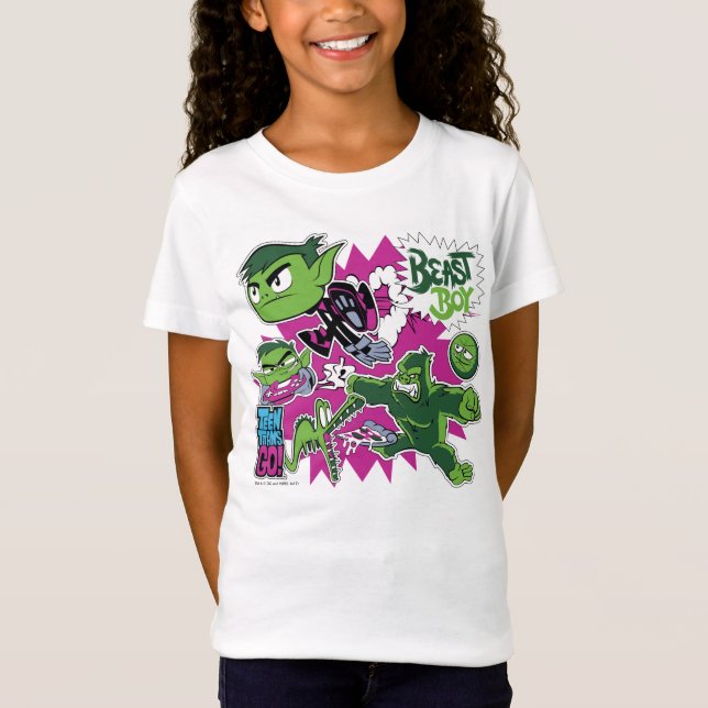 Teen Titans Go! | Bestie Boy Shapeshifts T-Shirt (Vorderseite)