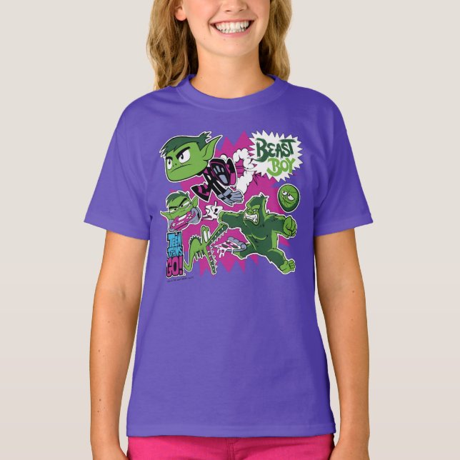 Teen Titans Go! | Bestie Boy Shapeshifts T-Shirt (Vorderseite)