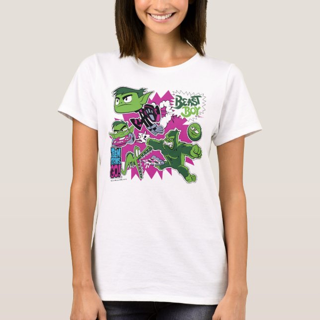 Teen Titans Go! | Bestie Boy Shapeshifts T-Shirt (Vorderseite)