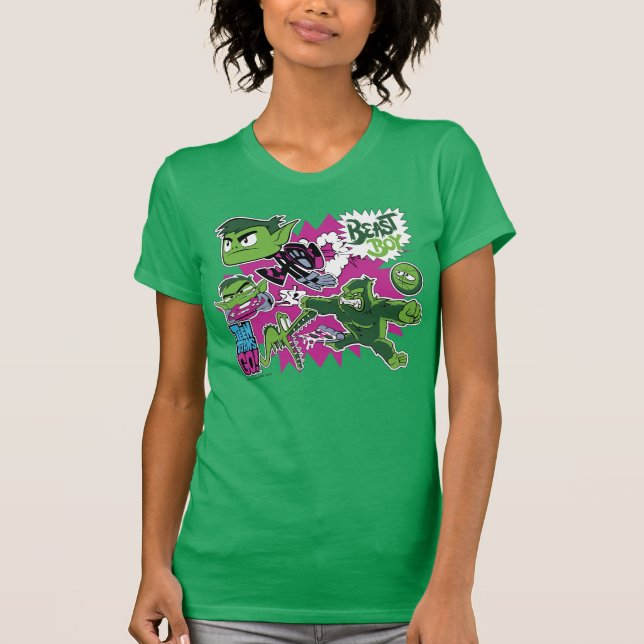 Teen Titans Go! | Bestie Boy Shapeshifts T-Shirt (Vorderseite)