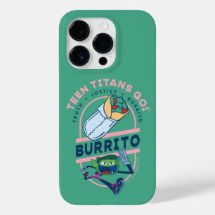 Teen Titans Go! Bestie Boy "Truth Justice Burrito" Case-Mate iPhone 14 Pro Hülle
