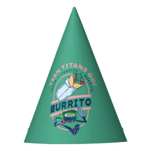 Teen Titans Go! Bestie Boy "Truth Justice Burrito" Partyhütchen