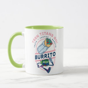 Teen Titans Go! Bestie Boy "Truth Justice Burrito" Tasse