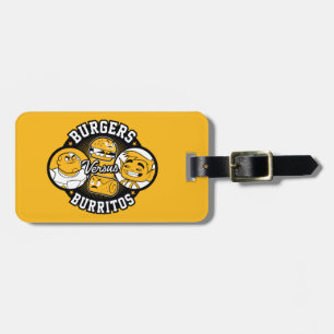 Teen Titans Go!   Burgers gegen Burritos Gepäckanhänger