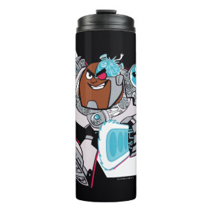 Teen Titans Go!   Cyborg's Arsenal Graphic Thermosbecher