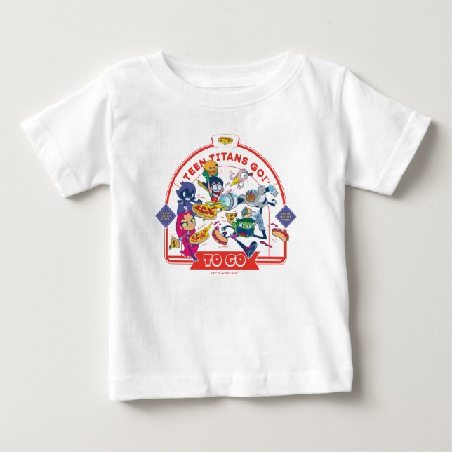 Teen Titans Go! Gehen Baby T-shirt (Vorderseite)