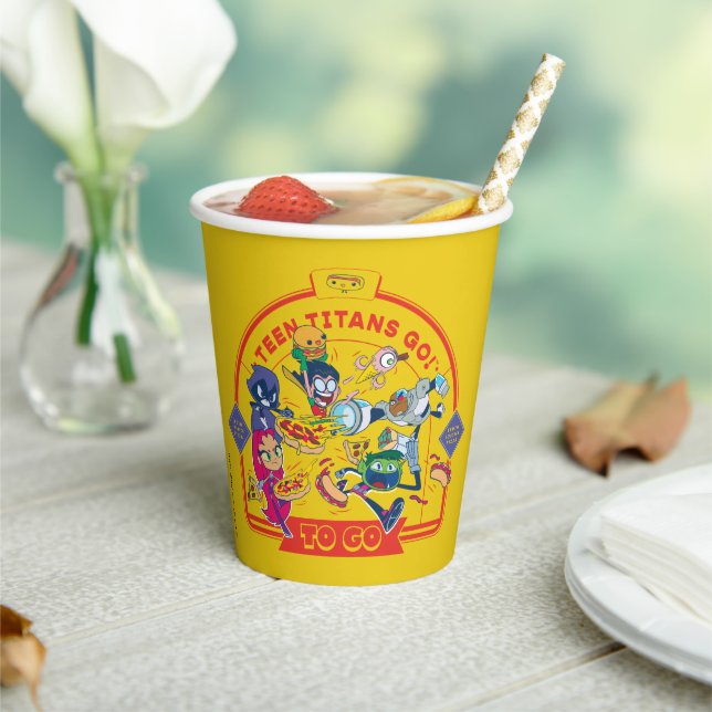 Teen Titans Go! Gehen Pappbecher (In Situ)