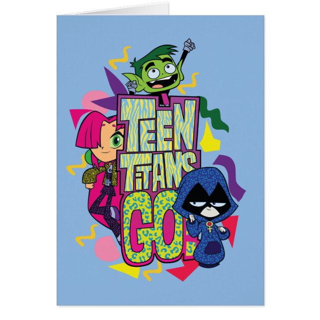 Teen Titans Go! | "Girls Girls" Logo für Tierwerbu (Vorne)