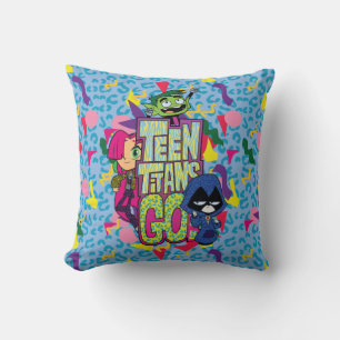Teen Titans Go!   "Girls Girls" Logo für Tierwerbu Kissen