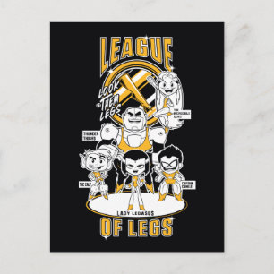 Teen Titans Go!   Lega Postkarte