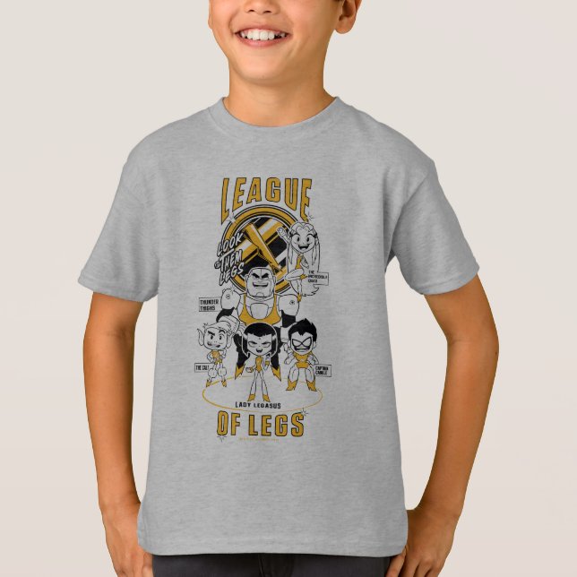 Teen Titans Go! | Lega T-Shirt (Vorderseite)