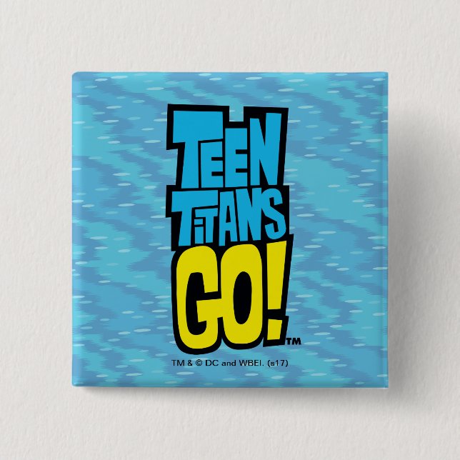 Teen Titans Go! | Logo Button (Vorderseite)
